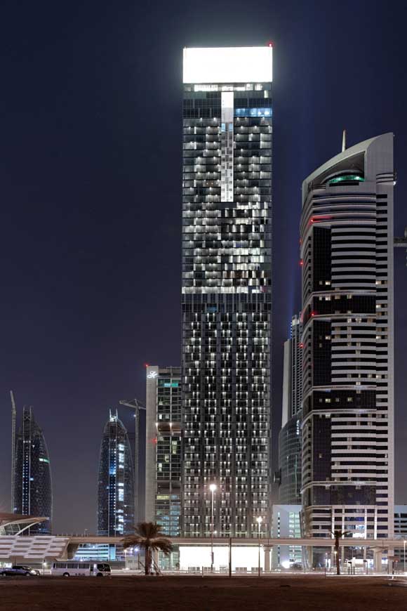 Rolex Tower in Dubai - Bild kostenlos herunterladen bei archiscapes.de